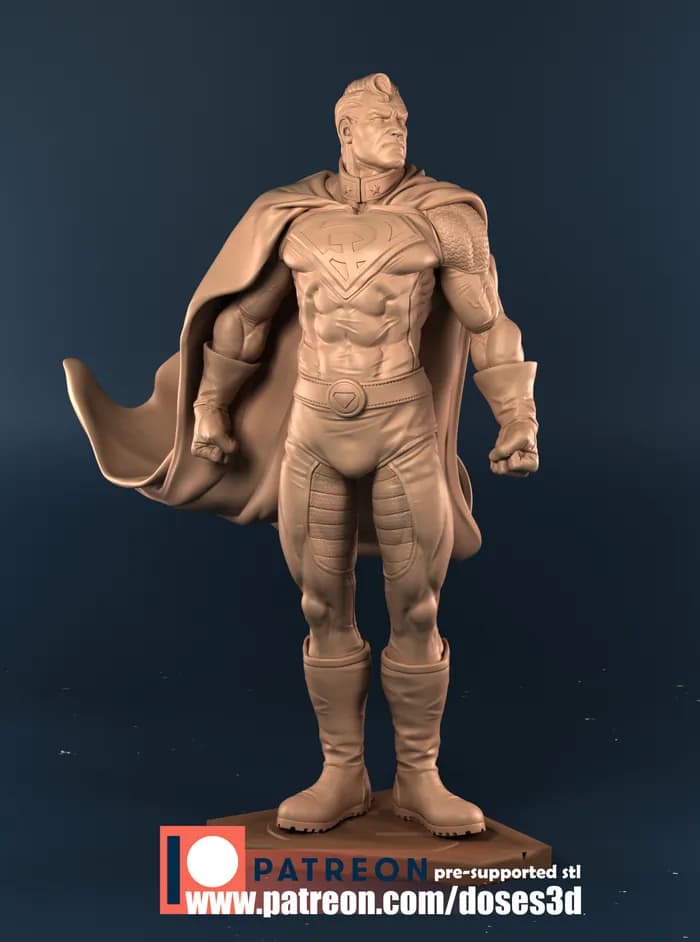 STL - Superman Rojo
