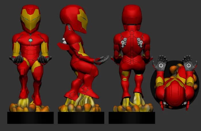 STL - suporteironman