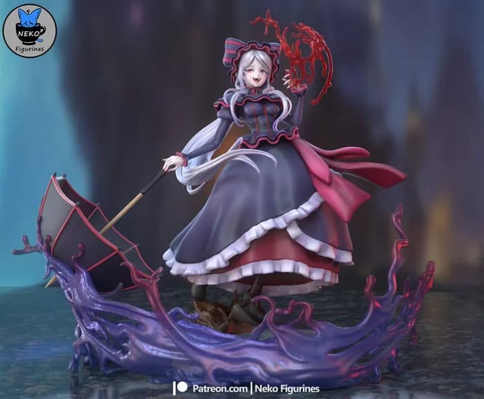 STL - supported shalltear bloodfallen render 4
