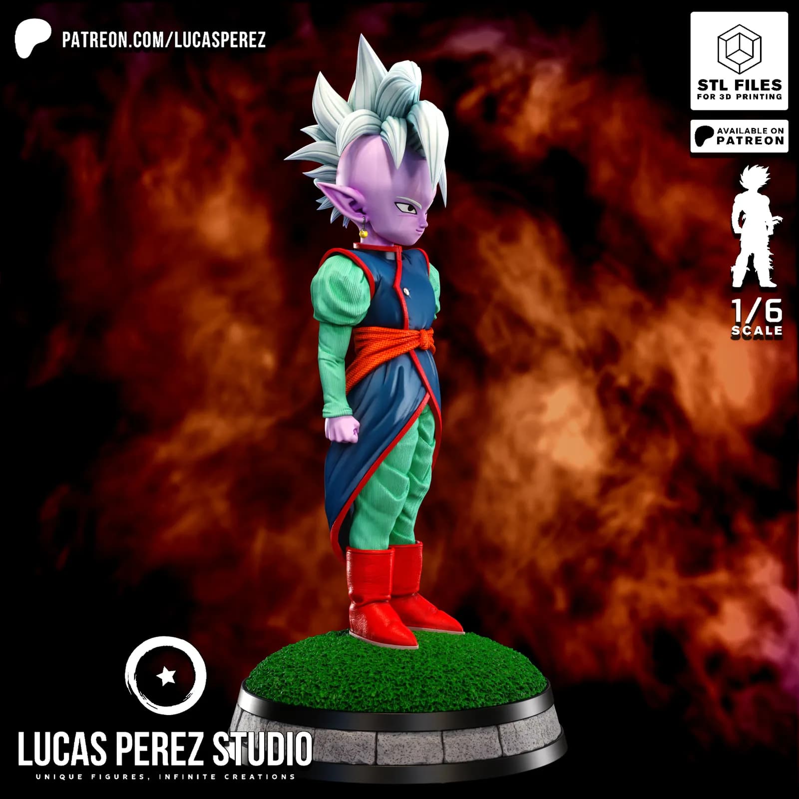STL - Supremo Kaiosama render 4