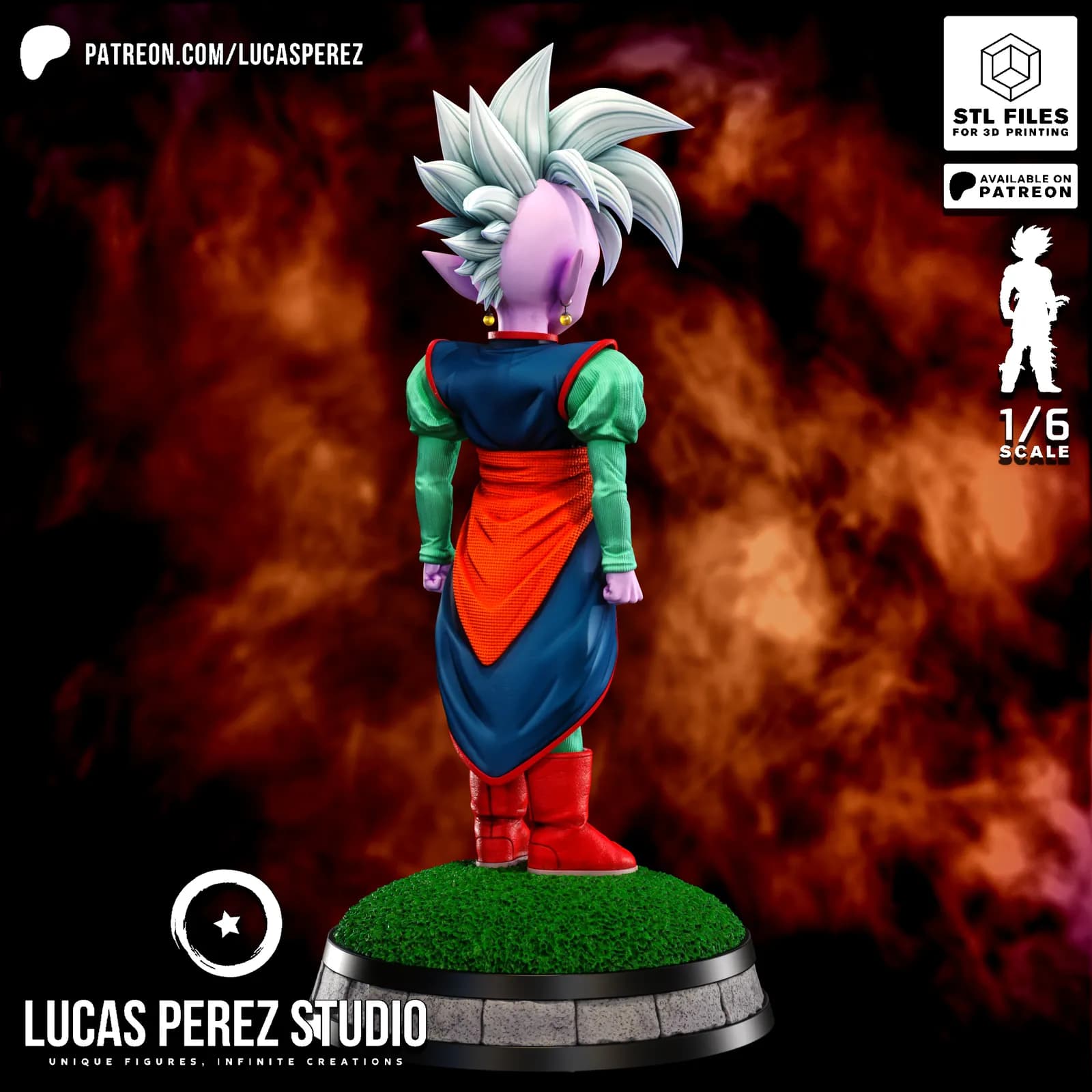 STL - Supremo Kaiosama render 5