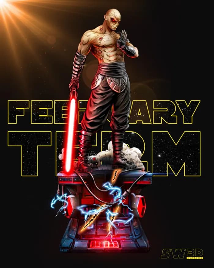sw3d darth sion sculpture x