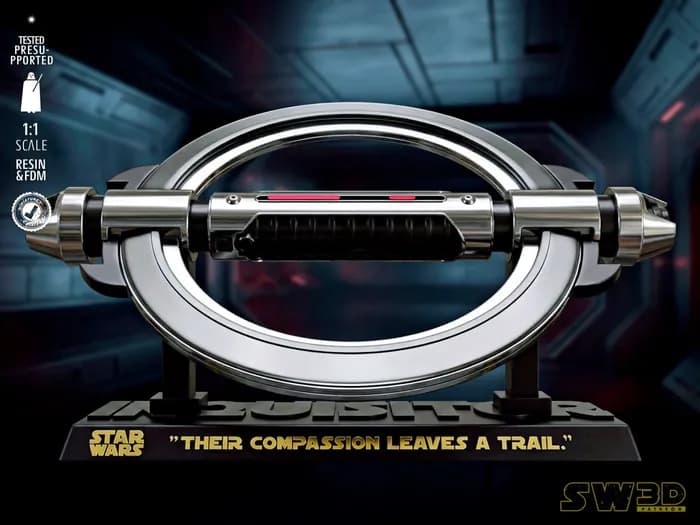 STL - sw3d grand inquisitor ligthsaber