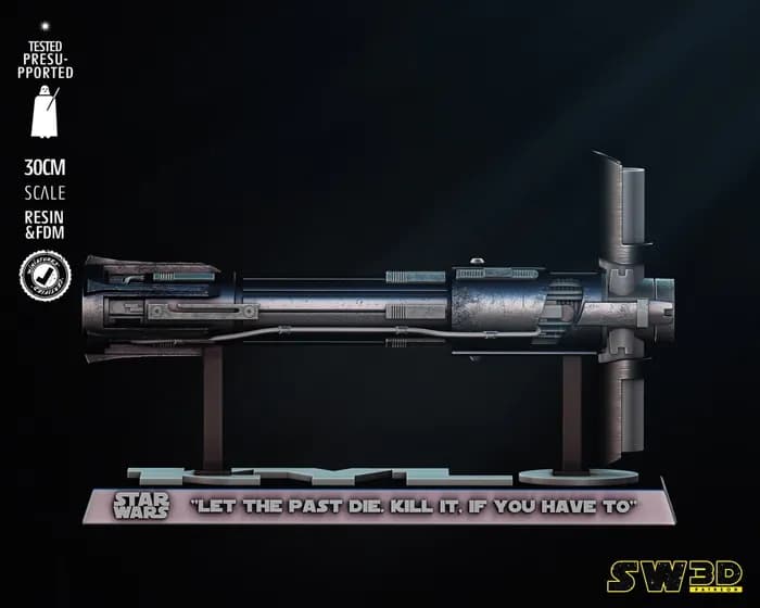STL - sw3d kylo ren lightsaberx