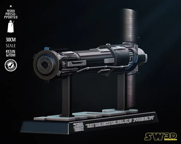 STL - sw3d kylo ren lightsaberx render 3