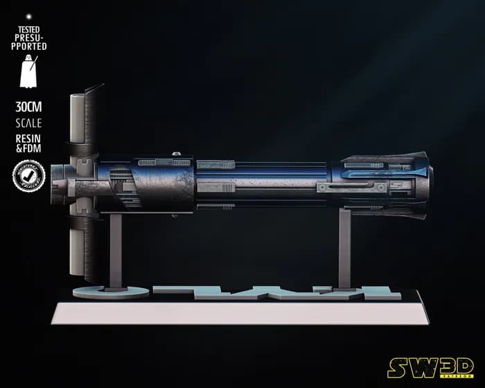 STL - sw3d kylo ren lightsaberx render 4