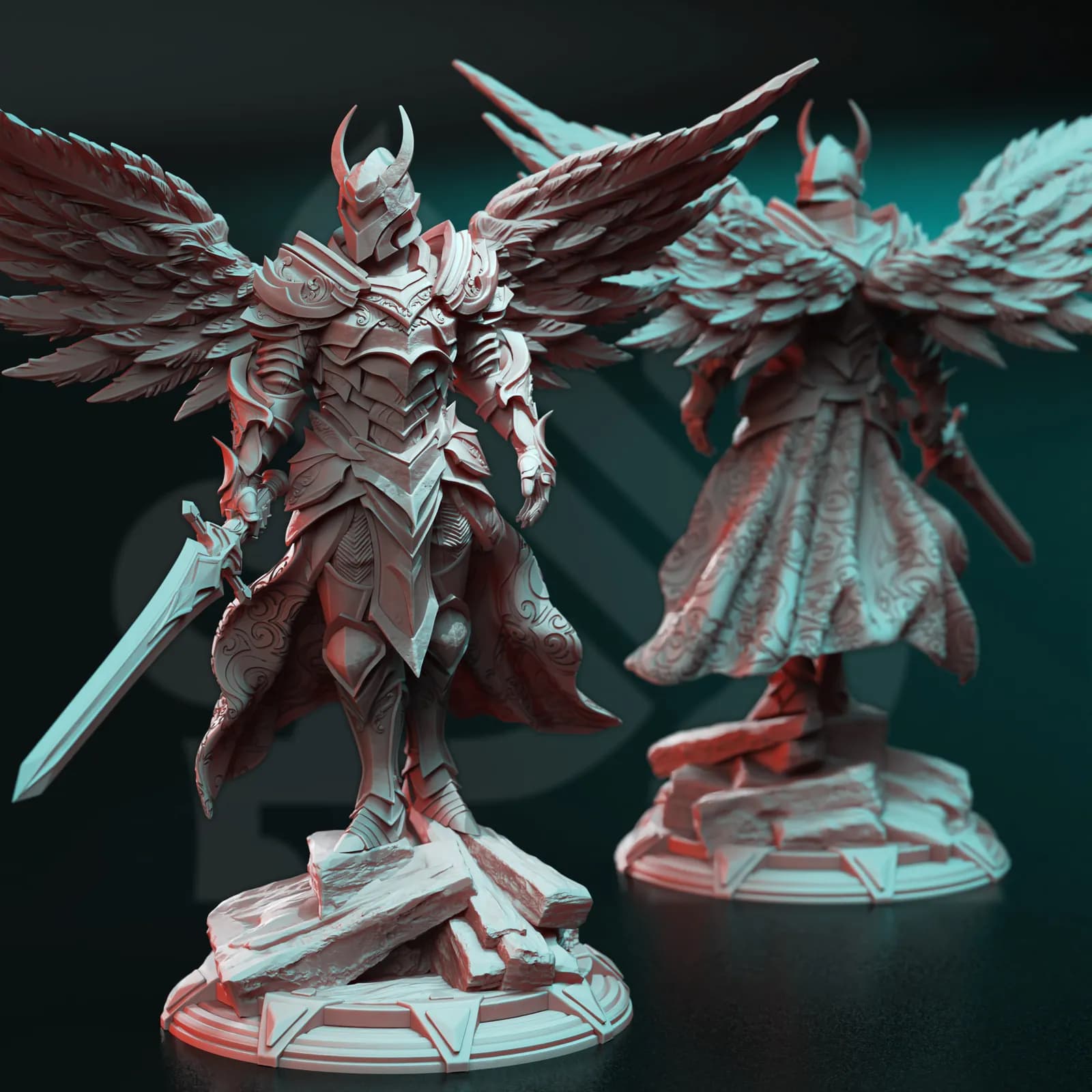 STL - Syelros – The Ender – Print render 5