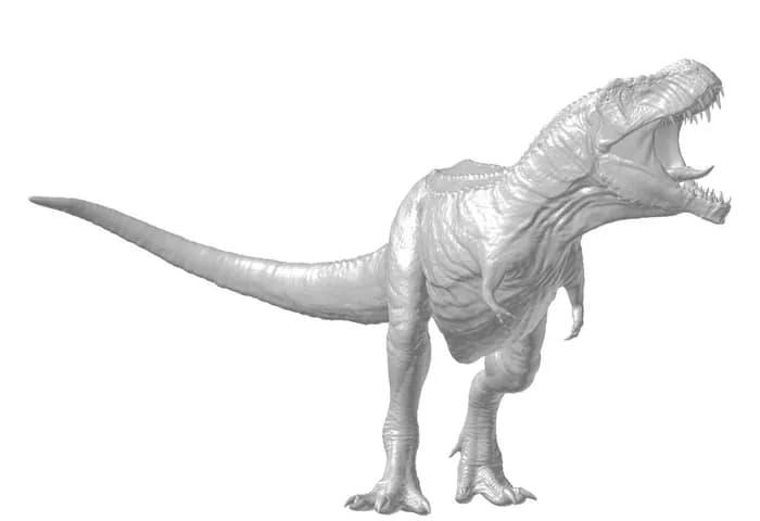 STL - t rex 3d model