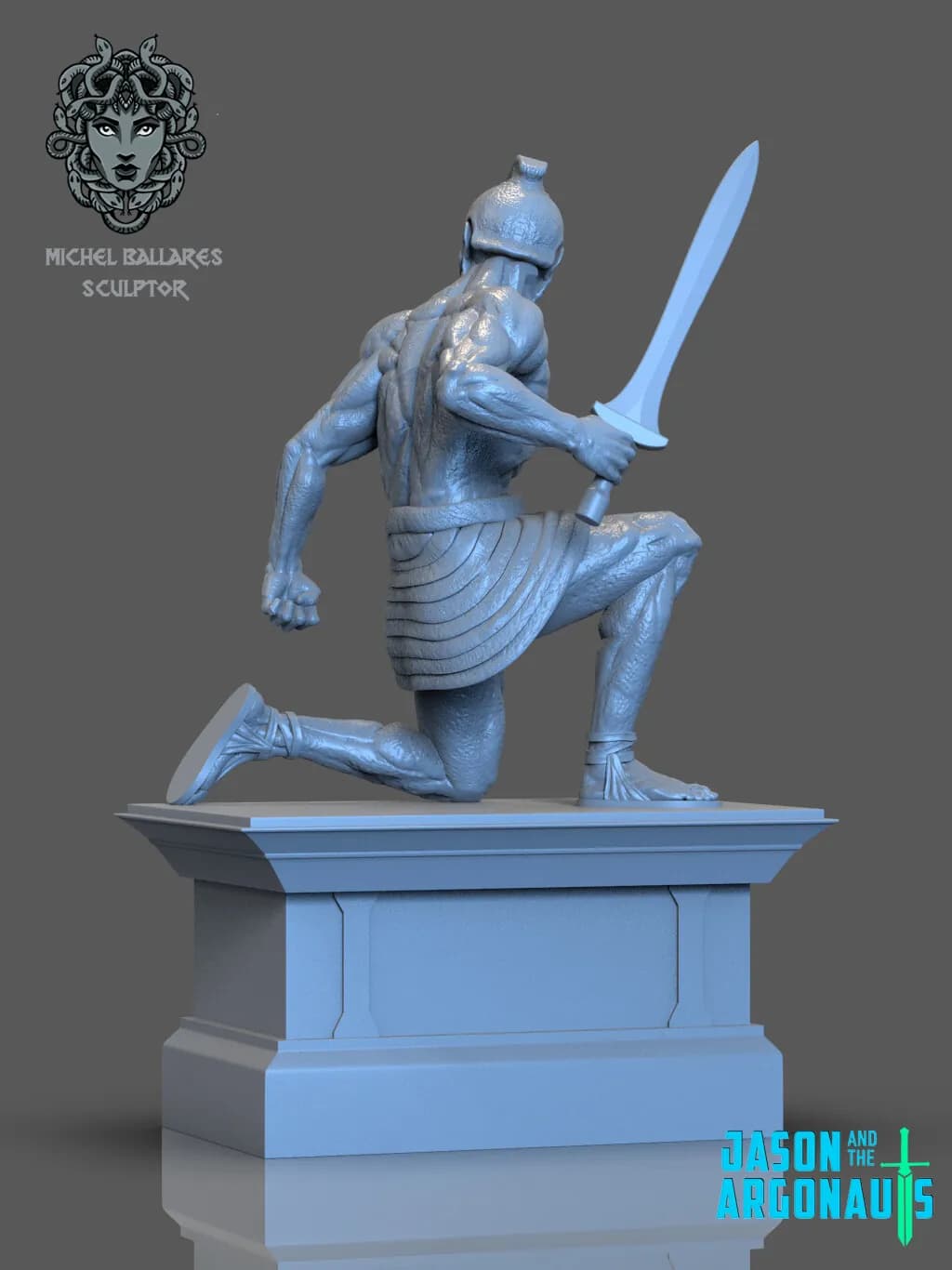 STL - Talos el Coloso de Bronce render 4