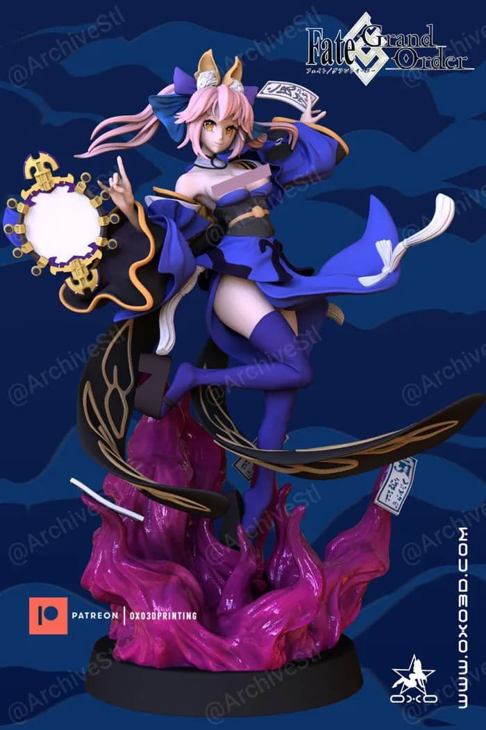 STL - tamamo no mae standard nsfw oxo3d