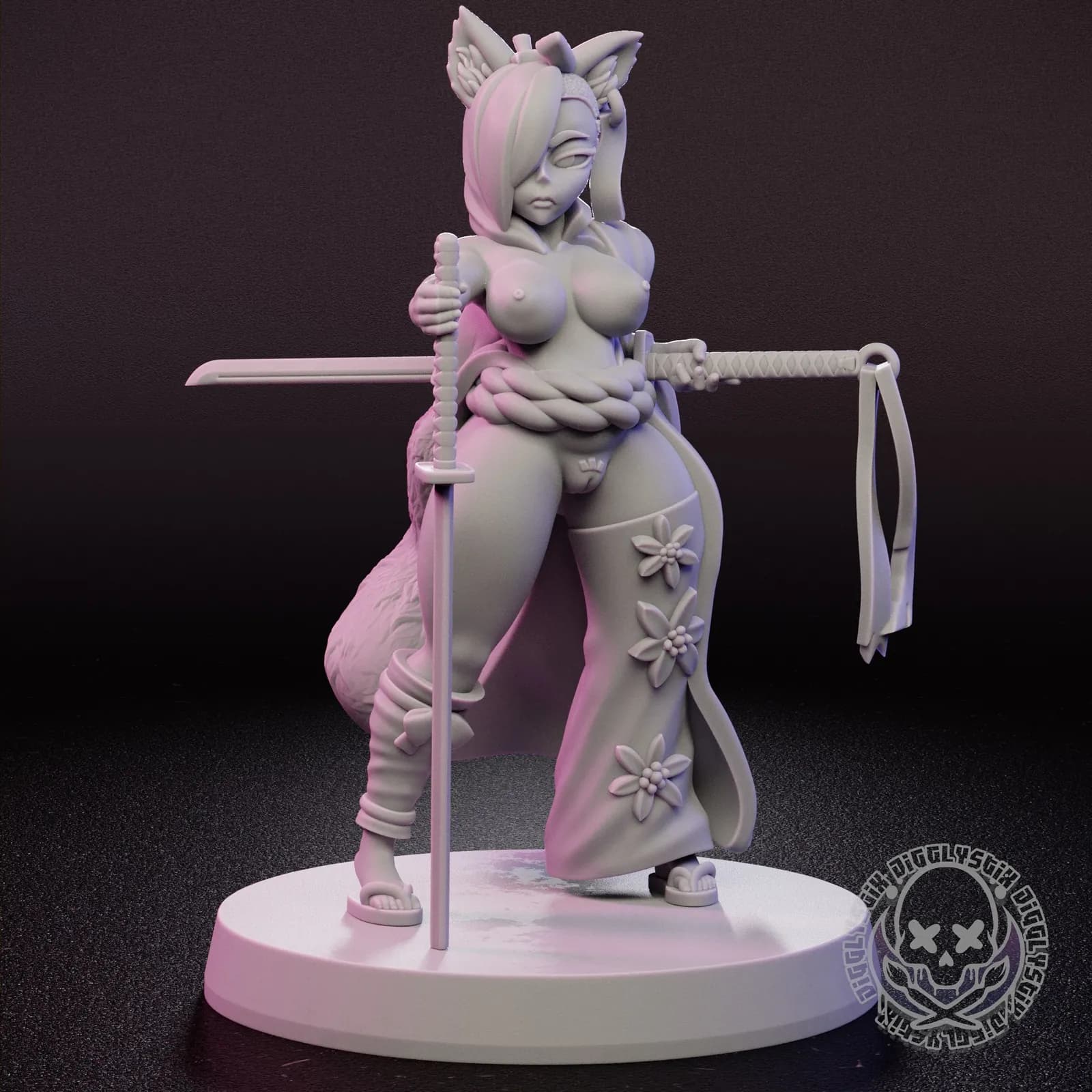 STL - Tanuki Guerrero Samurai