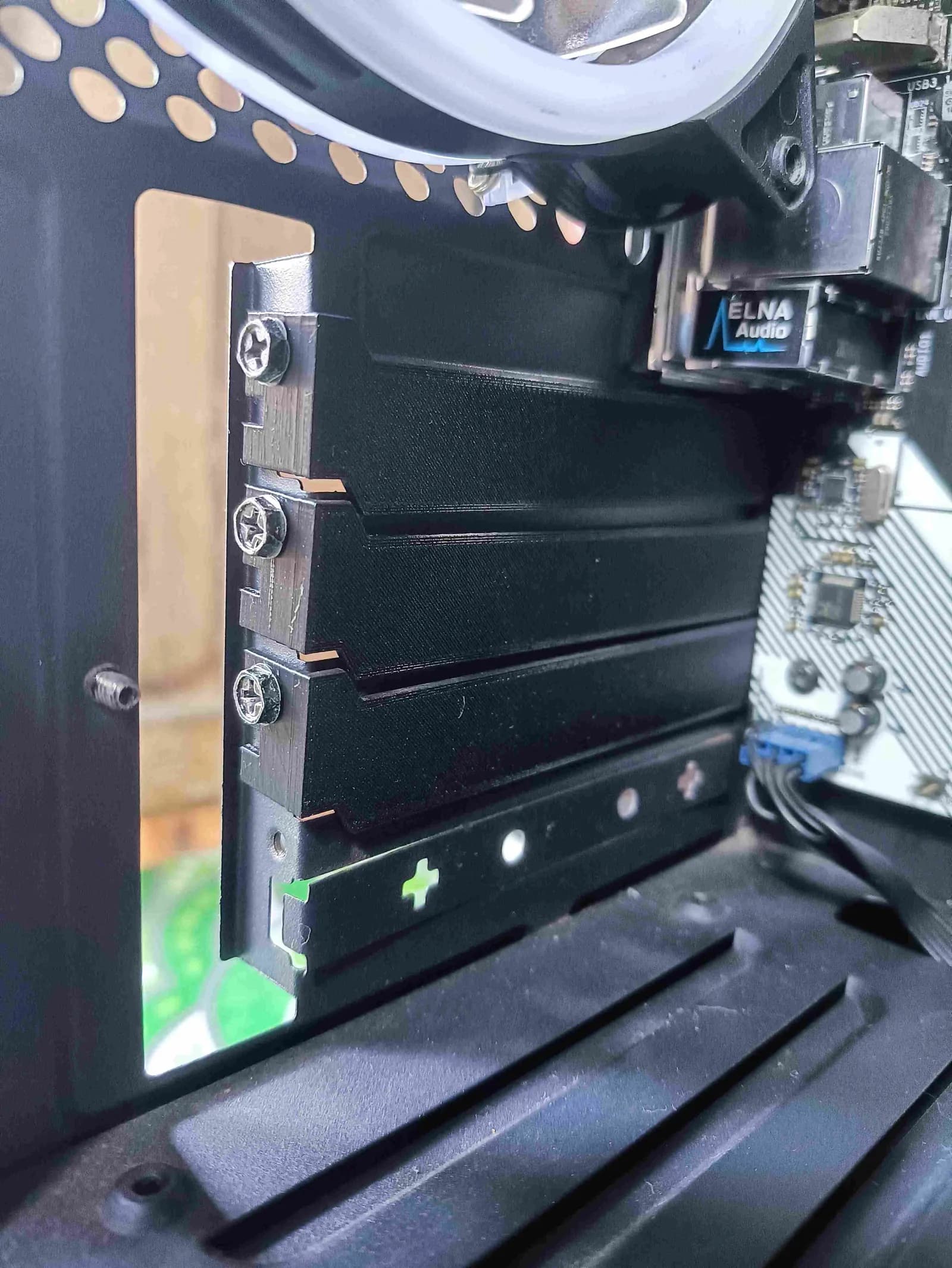 STL - Tapa de ranura PCI render 5