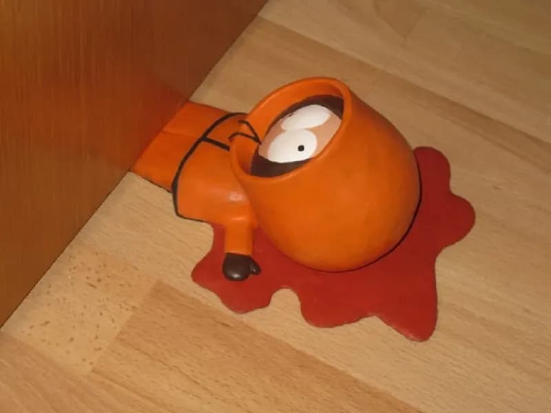 STL - Tapon de puerta Kenny South Park