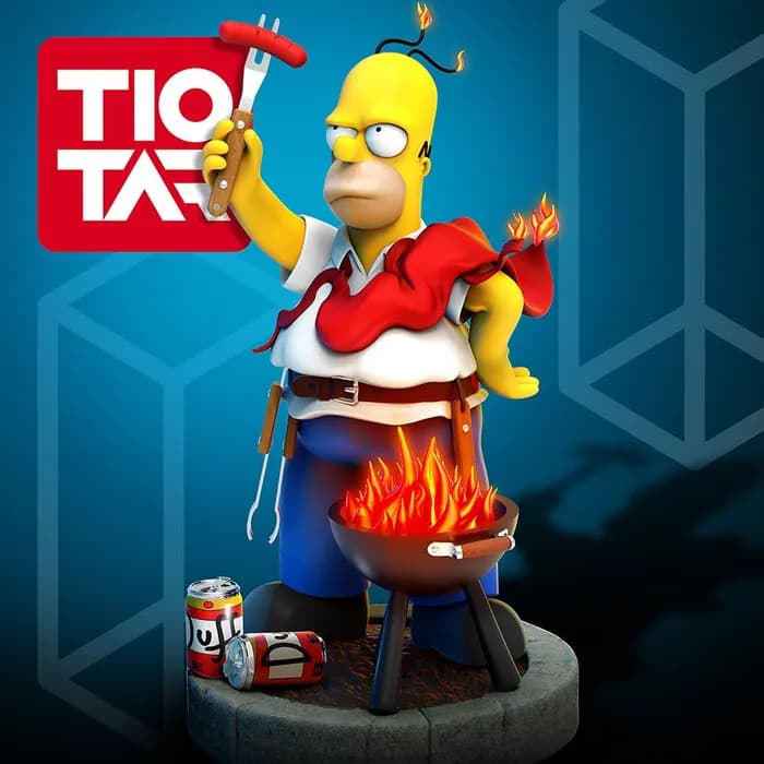 STL - tarcisio caleiro homer simpson