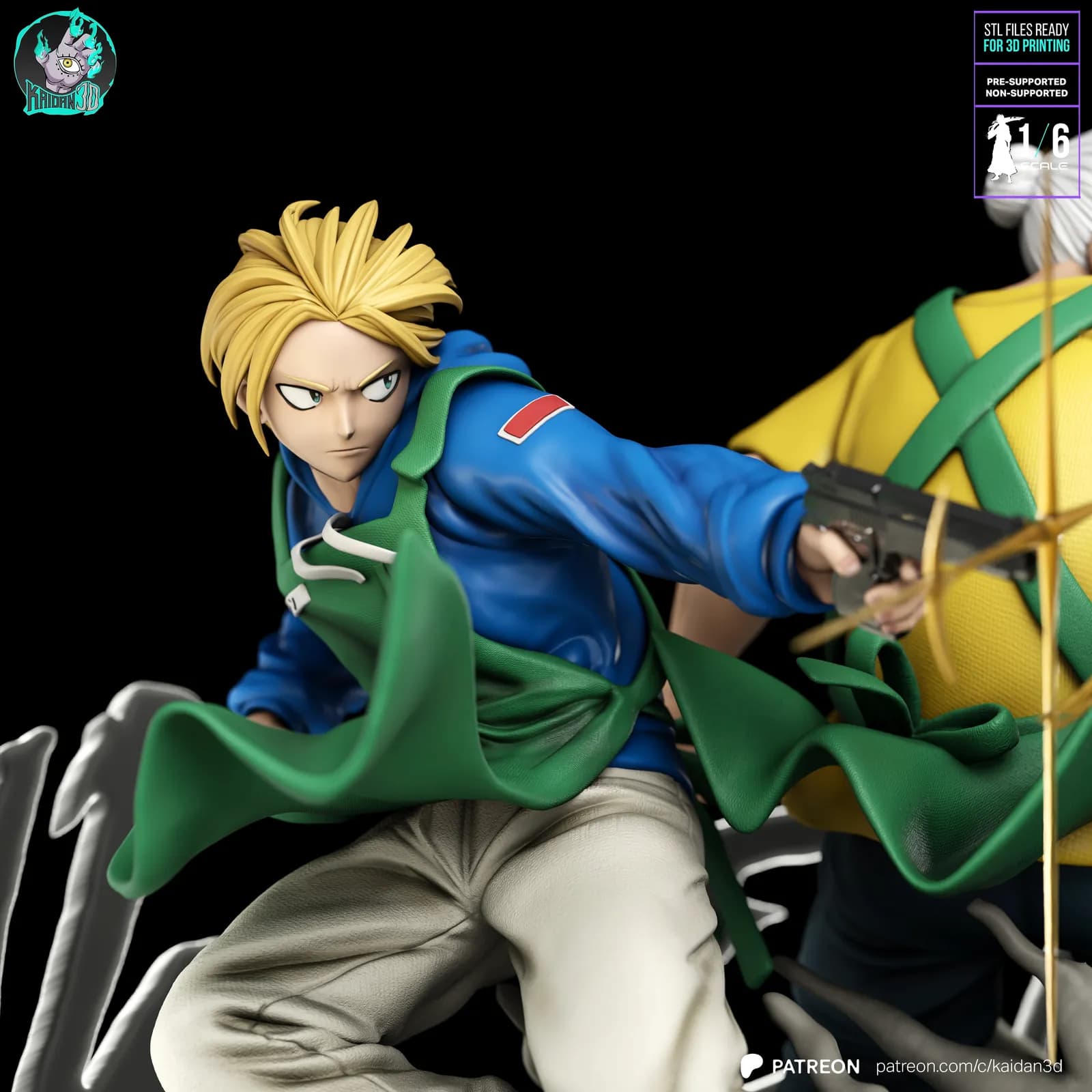 STL - Taro Sakamoto Y Shin Asakura render 3