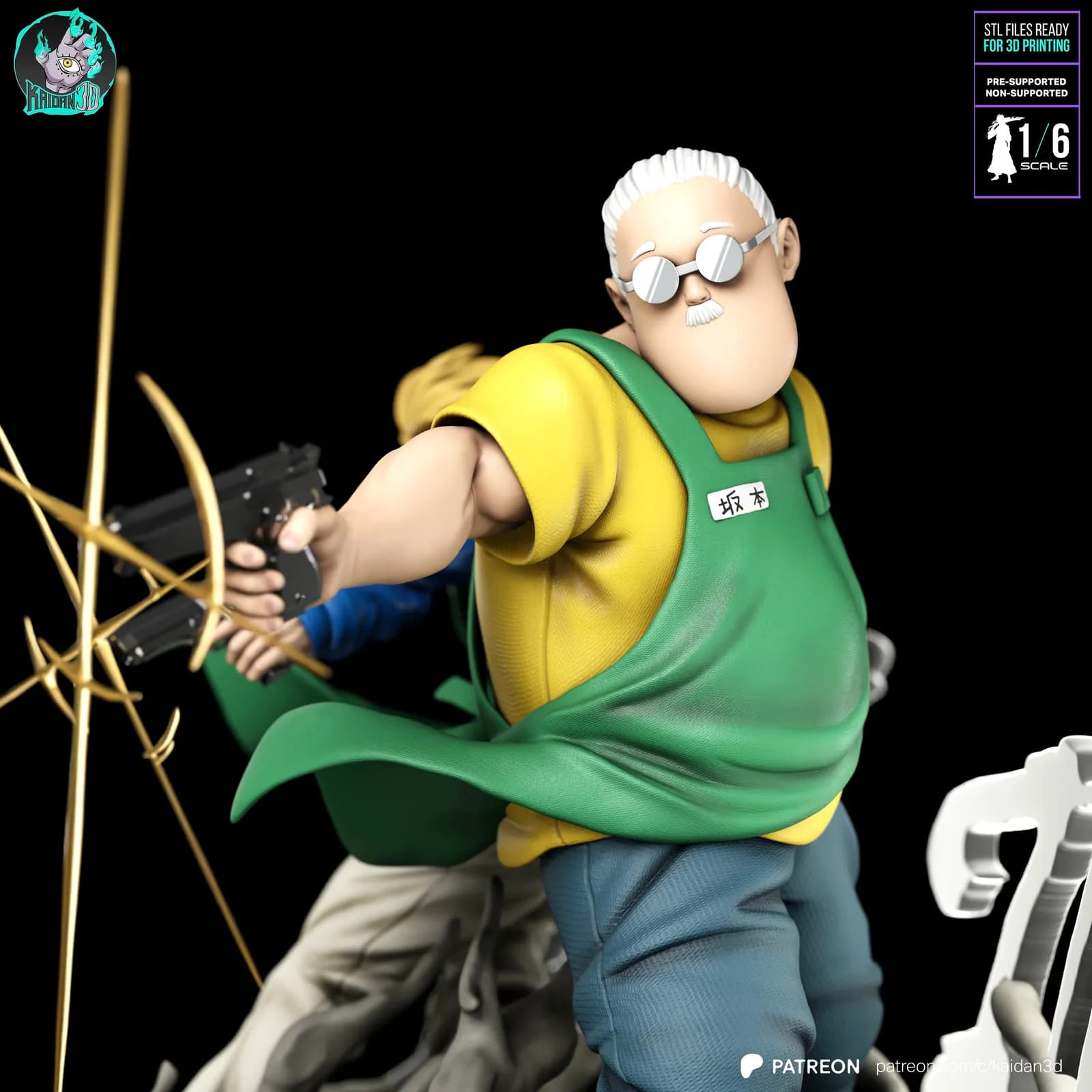 STL - Taro Sakamoto Y Shin Asakura render 4