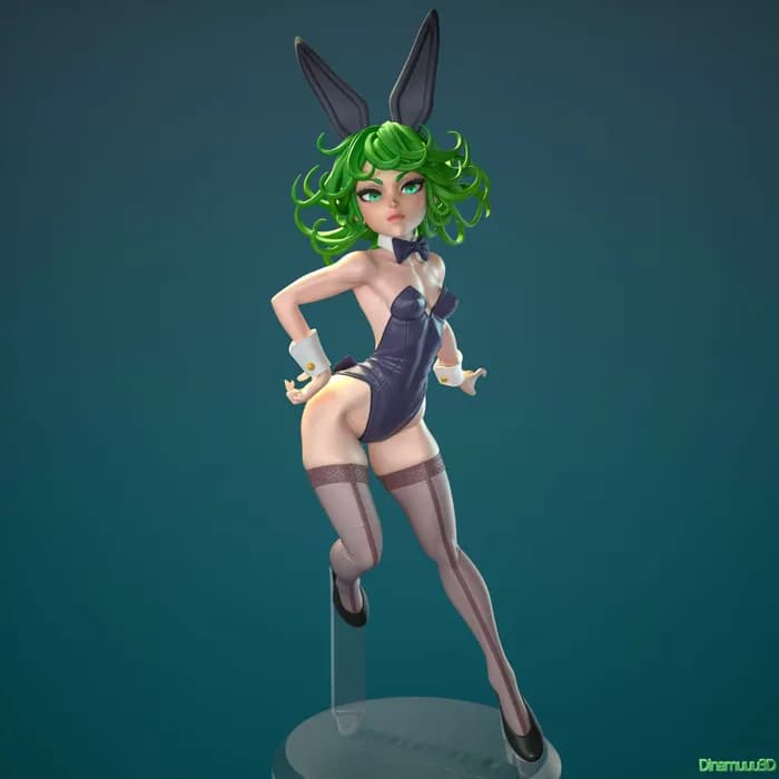 STL - tatsumaki dinamuuu3d render 3