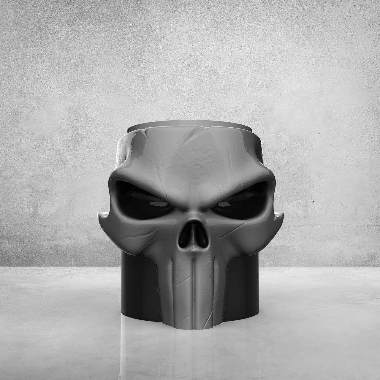 STL - Taza Calavera Punisher