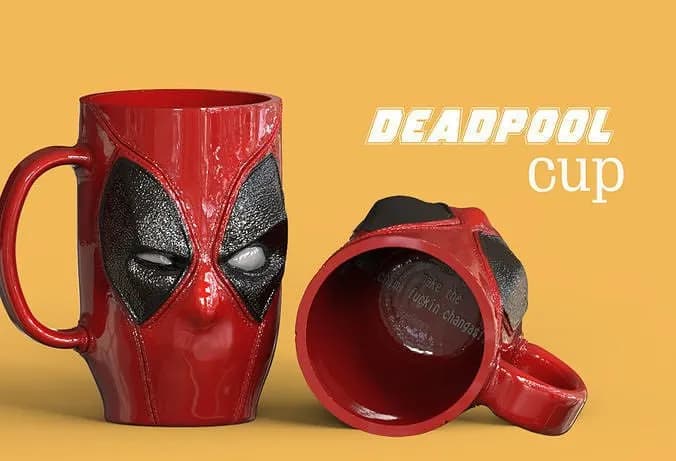 STL - Taza Deadpool