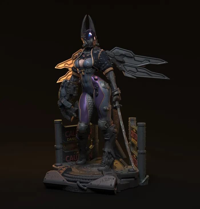 STL - teskat render 2