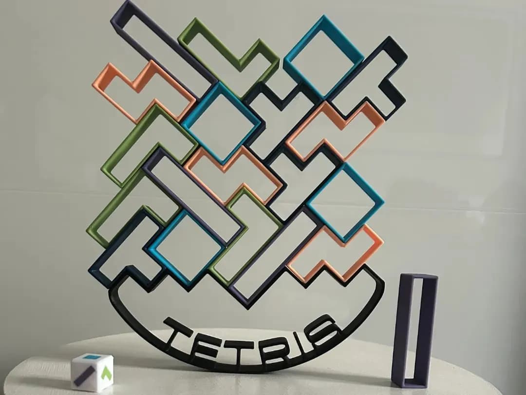 STL - Tetris Bloques Decorativos