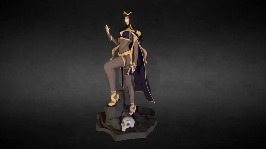 STL - Tharja Elfo Oscuro