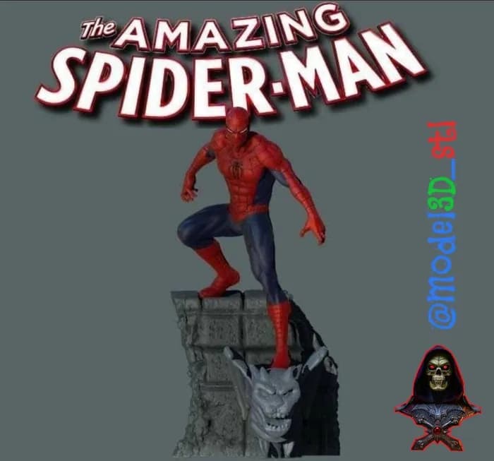 STL - the amazing spider man