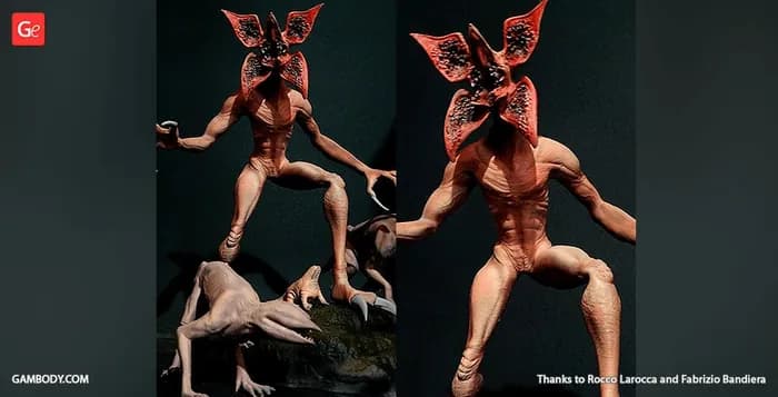 STL - the demogorgon 3d printing