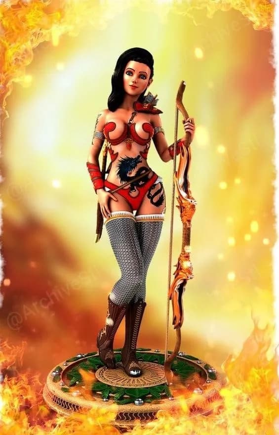 STL - the elven arrow of love