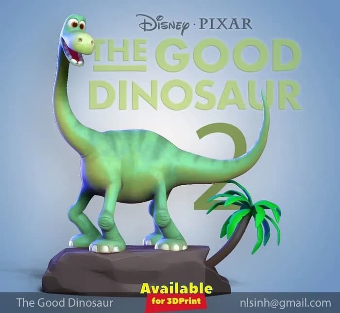 STL - the good dinosaur fan art