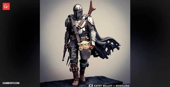 STL - the mandalorian gambody 2020