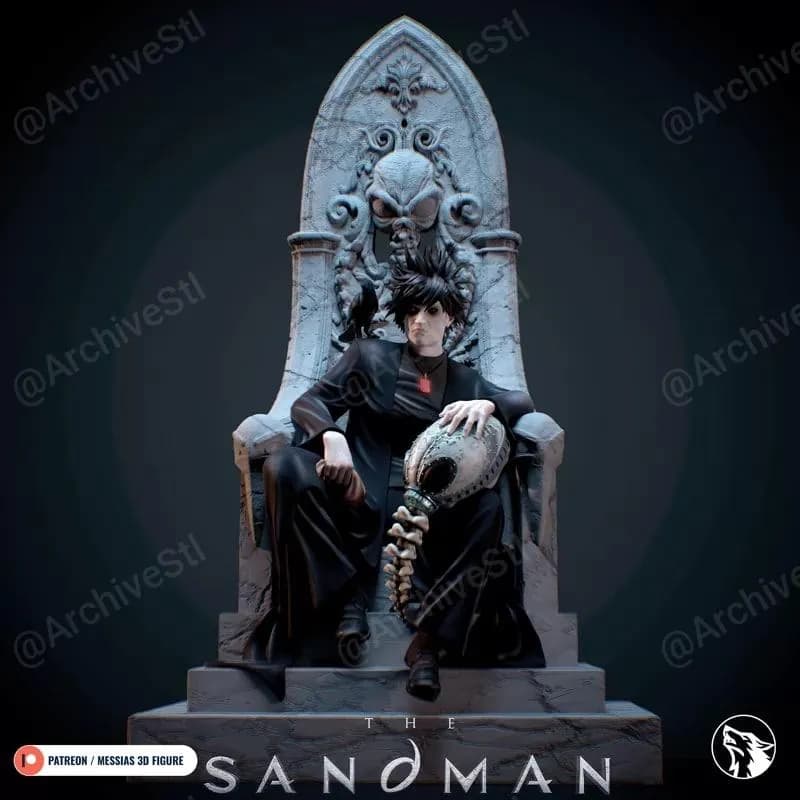 STL - The Sandman en su trono
