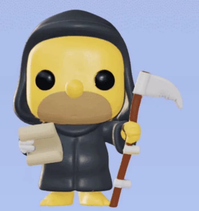 STL - the simpsons grim reaper