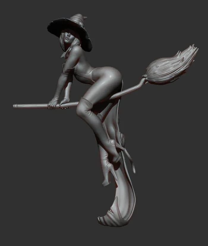 STL - the witch