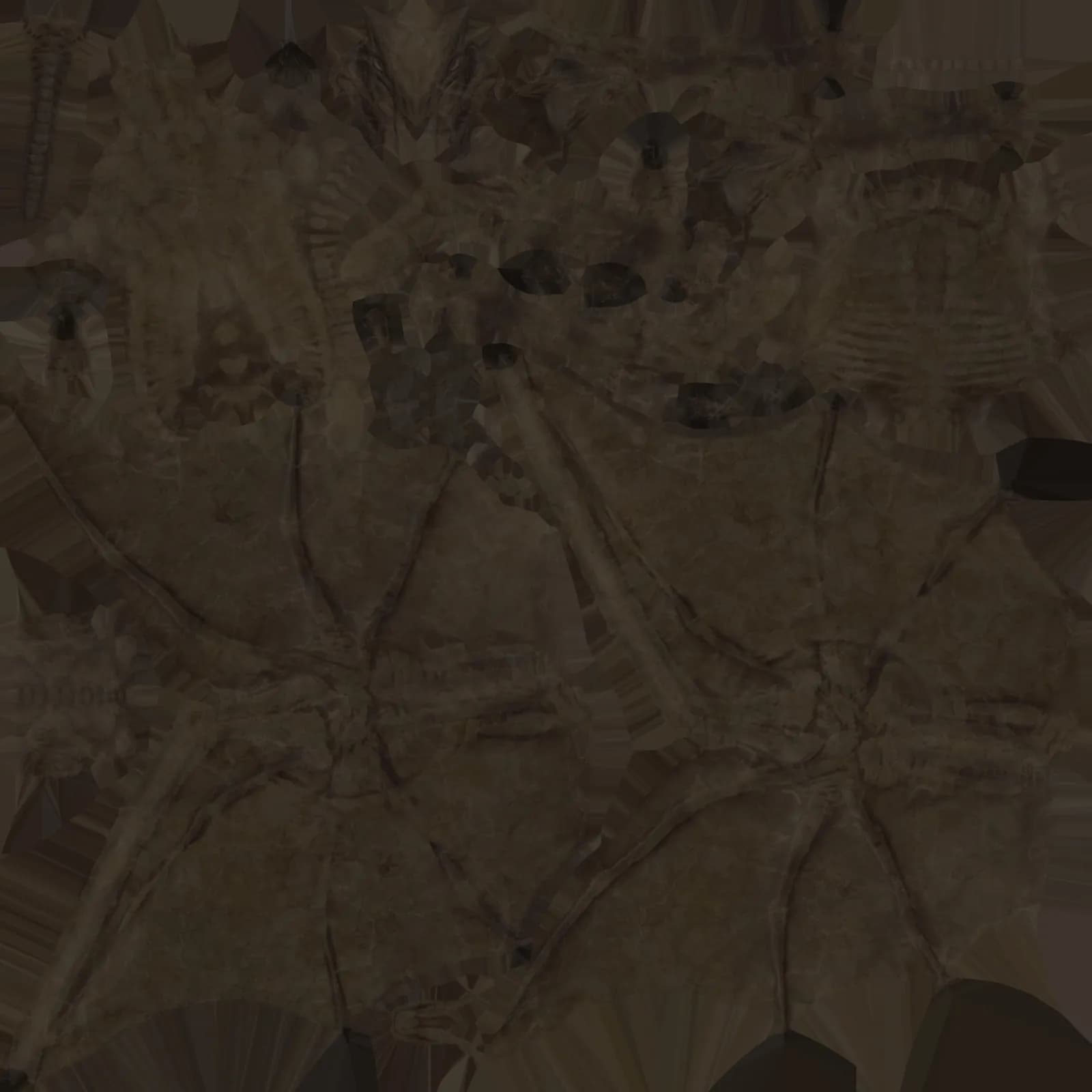 STL - Thestral animado para juego render 4