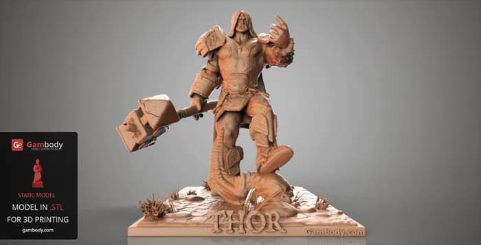 STL - thor (repaired) stl