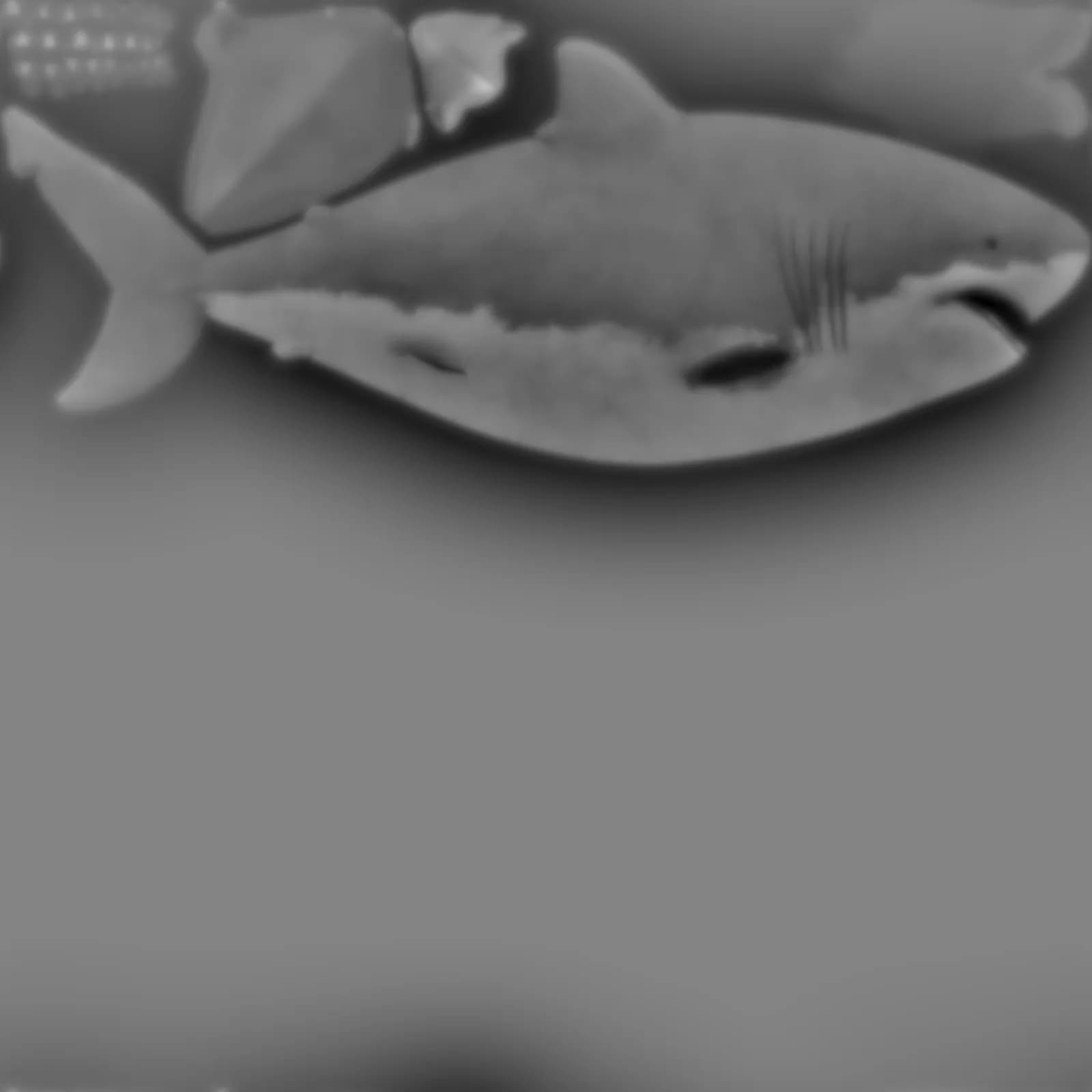STL - Tiburón Blanco render 2