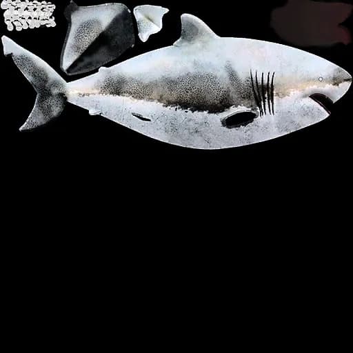 STL - Tiburón Blanco render 5