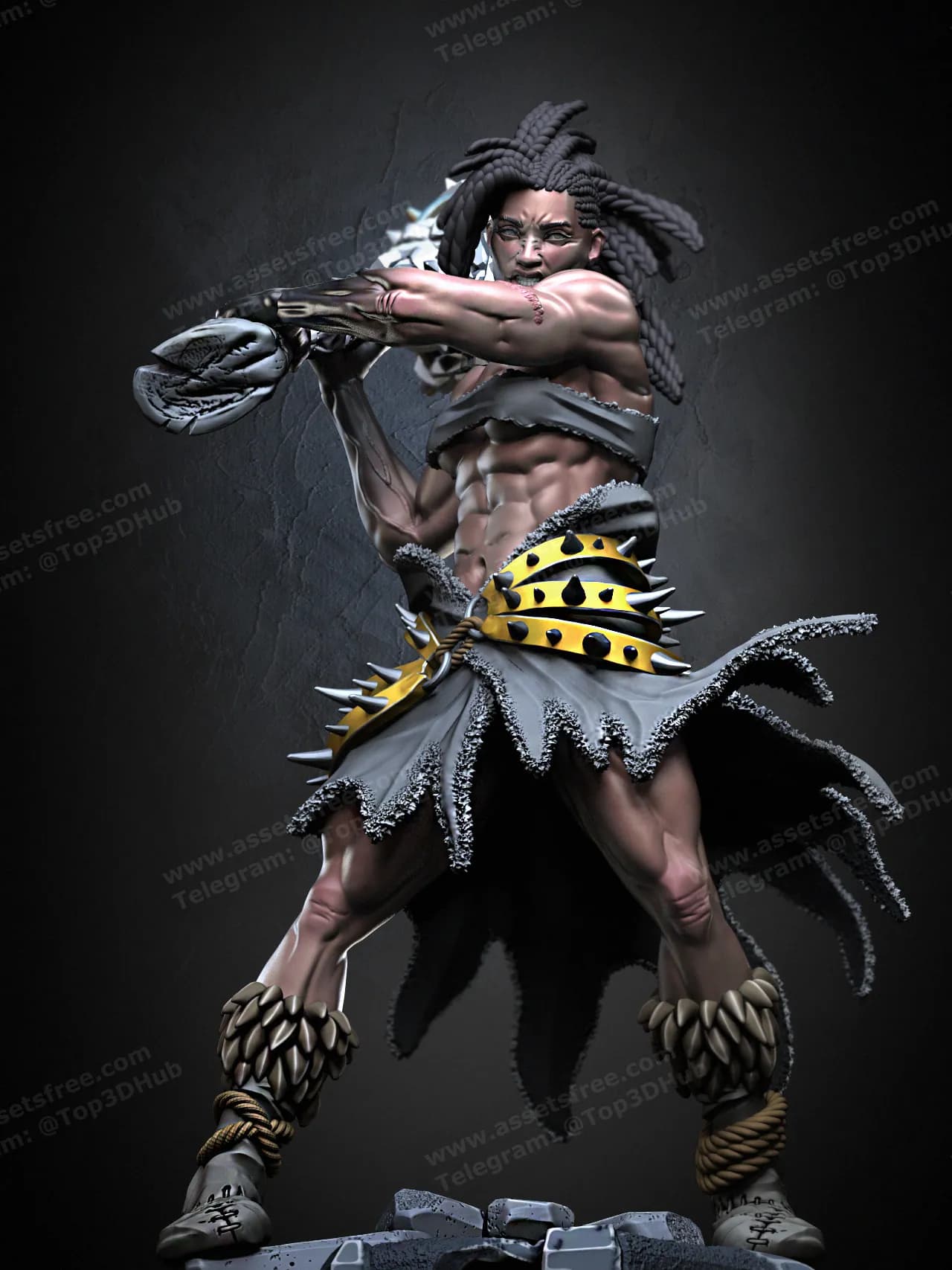 STL - Tina la Amazona