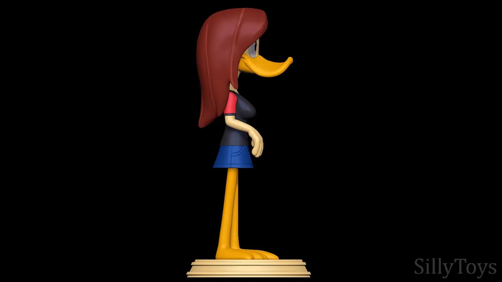 STL - Tina Russo Looney Tunes Show render 2