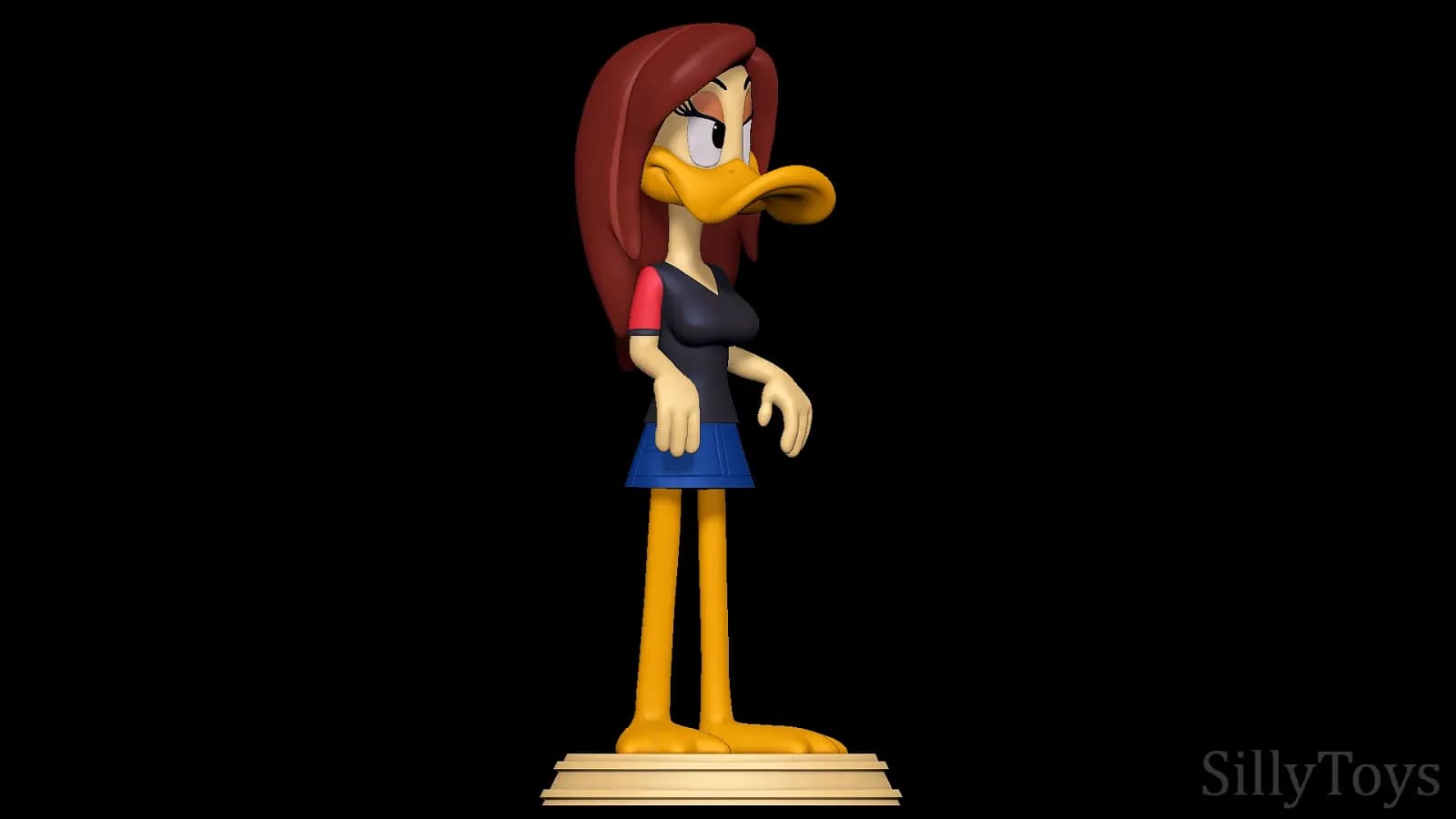 STL - Tina Russo Looney Tunes Show render 3