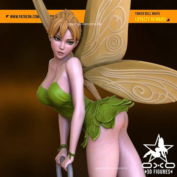 STL - tinker bell sfw split@hehestl