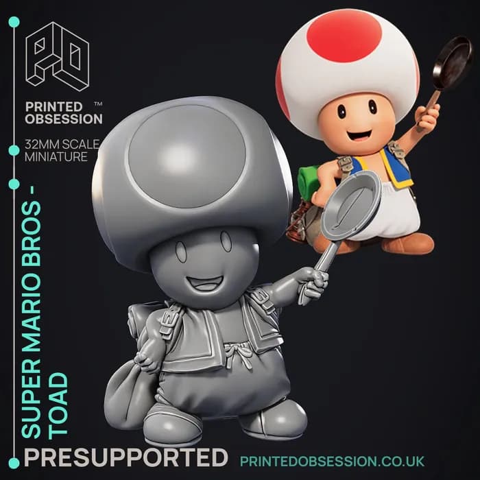 STL - toad stl