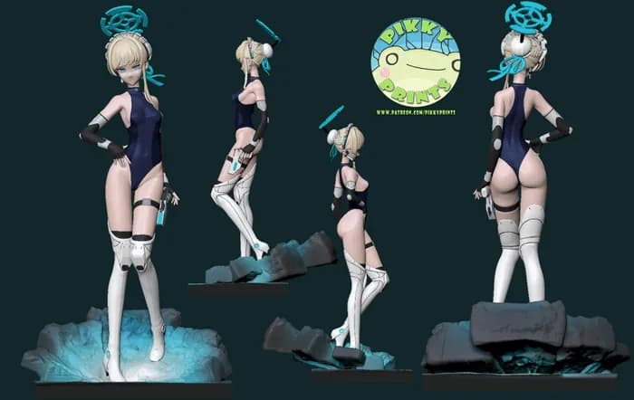 toki (blue archive) pikky