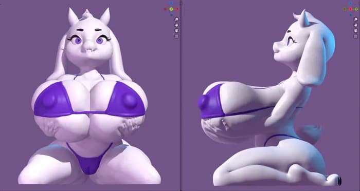 STL - toriel penpal nsfw