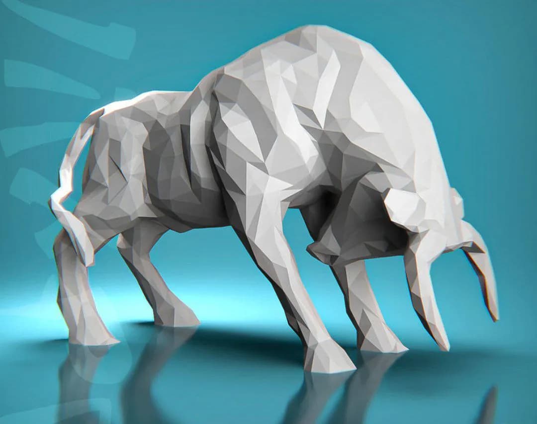 STL - Toro low poly