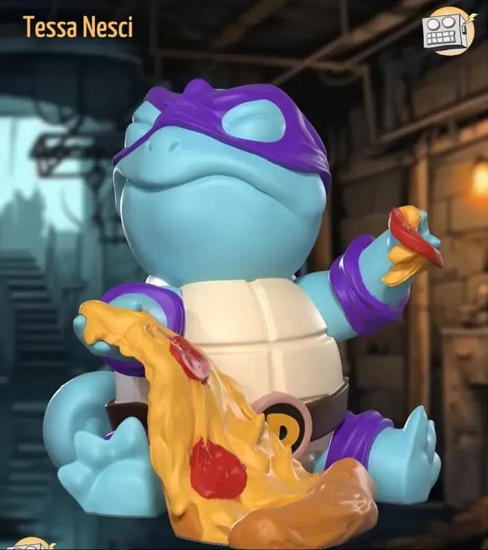 STL - Tortuga Ninja con Pizza