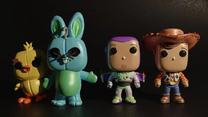 STL - toy story friends chibi
