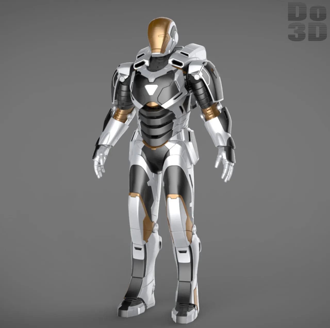 STL - Traje de Iron Man Mark 39 Gemini