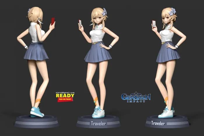 STL - traveler render 3